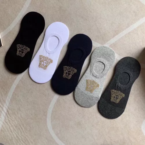 Replica Versace Socks For Men #1338625 $25.00 USD for Wholesale