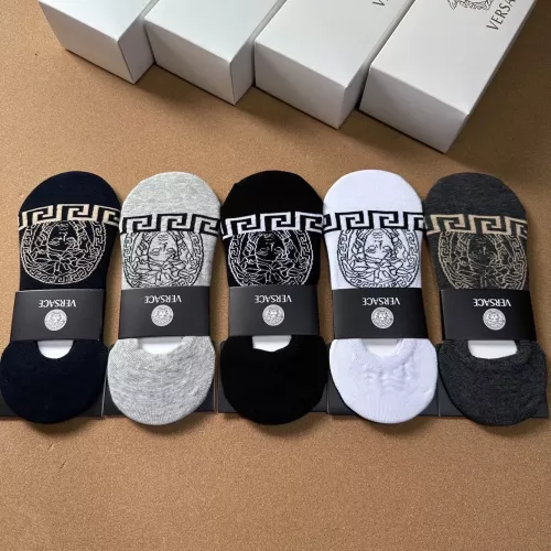Replica Versace Socks For Men #1338626 $25.00 USD for Wholesale