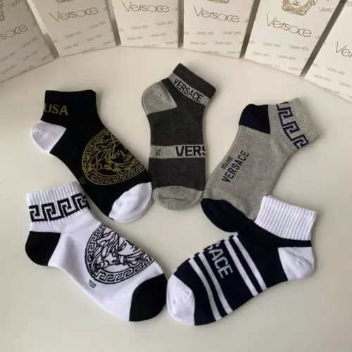 Replica Versace Socks #1338640 $27.00 USD for Wholesale