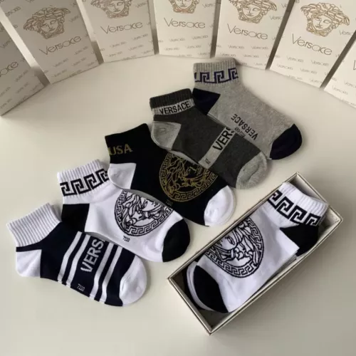 Replica Versace Socks #1338640 $27.00 USD for Wholesale