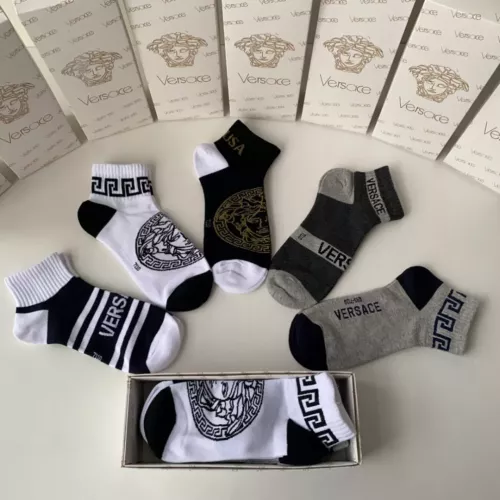 Replica Versace Socks #1338640 $27.00 USD for Wholesale