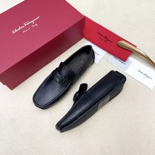 Salvatore Ferragamo Leather Shoes For Men #1339994, $125.00 USD, [ITEM#1339994], Salvatore Ferragamo Leather Shoes