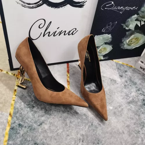 Yves Saint Laurent YSL High-Heeled Shoes For Women #1341346, $122.00 USD, [ITEM#1341346], Yves Saint Laurent YSL High-Heeled Shoes