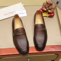 $85.00 USD Salvatore Ferragamo Leather Shoes For Men #1330774