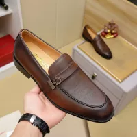 $85.00 USD Salvatore Ferragamo Leather Shoes For Men #1330774