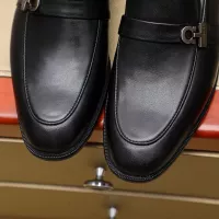 $85.00 USD Salvatore Ferragamo Leather Shoes For Men #1330776