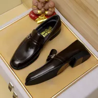 $85.00 USD Salvatore Ferragamo Leather Shoes For Men #1330779