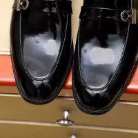 $85.00 USD Salvatore Ferragamo Leather Shoes For Men #1330780