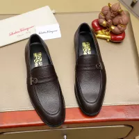 $85.00 USD Salvatore Ferragamo Leather Shoes For Men #1330781