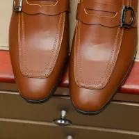 $108.00 USD Salvatore Ferragamo Leather Shoes For Men #1330791