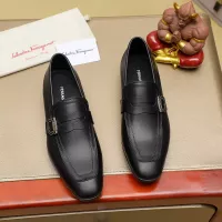 $108.00 USD Salvatore Ferragamo Leather Shoes For Men #1330792