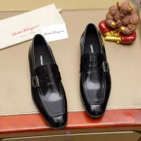 $108.00 USD Salvatore Ferragamo Leather Shoes For Men #1330794