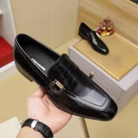 $108.00 USD Salvatore Ferragamo Leather Shoes For Men #1330794
