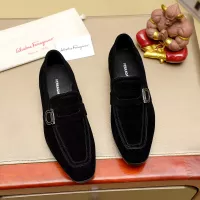 $108.00 USD Salvatore Ferragamo Leather Shoes For Men #1330795