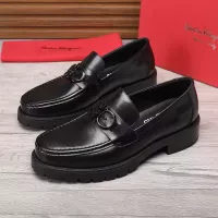 $96.00 USD Salvatore Ferragamo Leather Shoes For Men #1330801