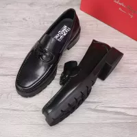 $96.00 USD Salvatore Ferragamo Leather Shoes For Men #1330801