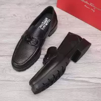 $96.00 USD Salvatore Ferragamo Leather Shoes For Men #1330803