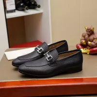 $108.00 USD Salvatore Ferragamo Leather Shoes For Men #1330805