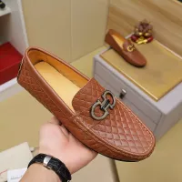 $76.00 USD Salvatore Ferragamo Leather Shoes For Men #1330808