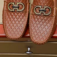 $76.00 USD Salvatore Ferragamo Leather Shoes For Men #1330808