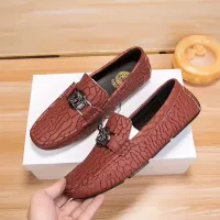 $76.00 USD Versace Leather Shoes For Men #1330827