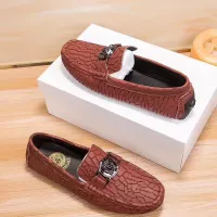 $76.00 USD Versace Leather Shoes For Men #1330827