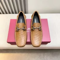 $100.00 USD Salvatore Ferragamo Leather Shoes For Men #1330939