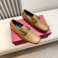 $100.00 USD Salvatore Ferragamo Leather Shoes For Men #1330939
