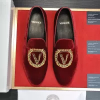 $85.00 USD Versace Leather Shoes For Men #1331027