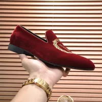 $85.00 USD Versace Leather Shoes For Men #1331027