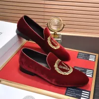 $85.00 USD Versace Leather Shoes For Men #1331027