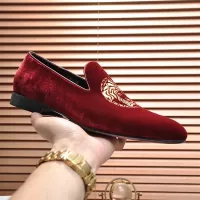 $85.00 USD Versace Leather Shoes For Men #1331029