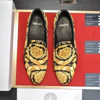 $85.00 USD Versace Leather Shoes For Men #1331033