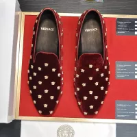 $88.00 USD Versace Leather Shoes For Men #1331034