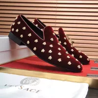 $88.00 USD Versace Leather Shoes For Men #1331034
