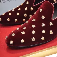 $88.00 USD Versace Leather Shoes For Men #1331034