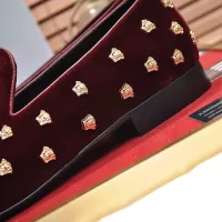 $88.00 USD Versace Leather Shoes For Men #1331034