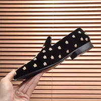 $88.00 USD Versace Leather Shoes For Men #1331035