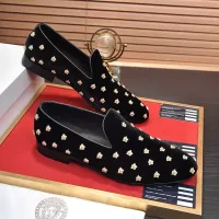 $88.00 USD Versace Leather Shoes For Men #1331035