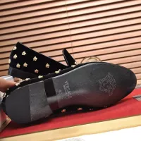 $88.00 USD Versace Leather Shoes For Men #1331035