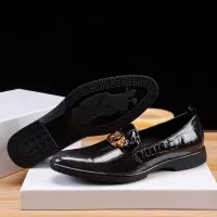 $85.00 USD Versace Leather Shoes For Men #1331253