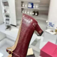 $108.00 USD Valentino High-Heeled Shoes For Women #1331706