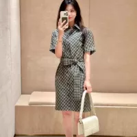$85.00 USD Burberry Dresses Short Sleeved For Women #1335865
