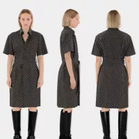 $85.00 USD Burberry Dresses Short Sleeved For Women #1335865