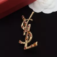 $34.00 USD Yves Saint Laurent Brooches For Women #1337621