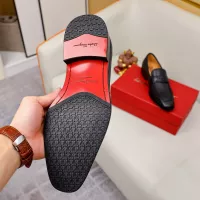 $88.00 USD Salvatore Ferragamo Leather Shoes For Men #1340010