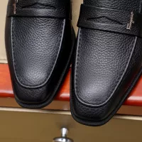 $85.00 USD Salvatore Ferragamo Leather Shoes For Men #1340043