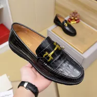 $88.00 USD Salvatore Ferragamo Leather Shoes For Men #1340046