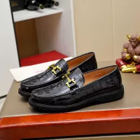 $88.00 USD Salvatore Ferragamo Leather Shoes For Men #1340046