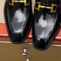 $88.00 USD Salvatore Ferragamo Leather Shoes For Men #1340049